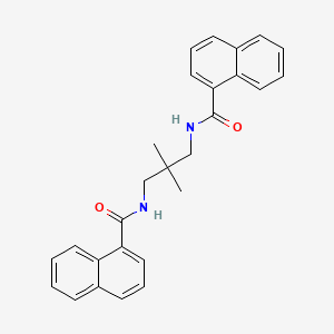 N,N'-(2,2-DIMETHYL-1,3-PROPANEDIYL)DI(1-NAPHTHAMIDE)