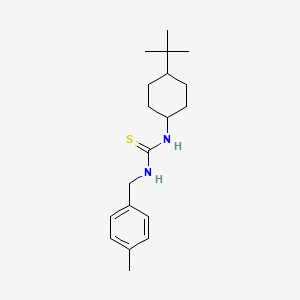 N-(4-tert-butylcyclohexyl)-N'-(4-methylbenzyl)thiourea