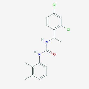 1-[1-(2,4-Dichlorophenyl)ethyl]-3-(2,3-dimethylphenyl)urea