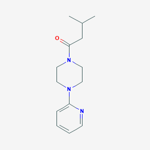 1-(3-methylbutanoyl)-4-(2-pyridinyl)piperazine