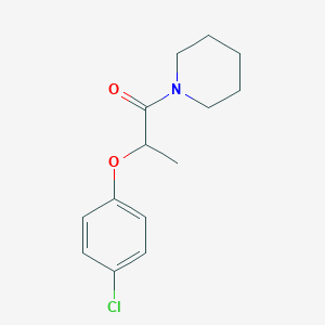 1-[2-(4-chlorophenoxy)propanoyl]piperidine