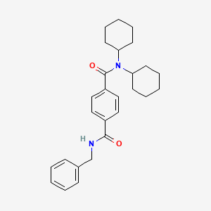 N'-benzyl-N,N-dicyclohexylterephthalamide