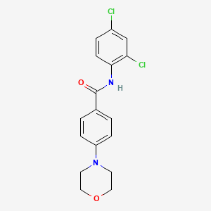 N-(2,4-dichlorophenyl)-4-(4-morpholinyl)benzamide