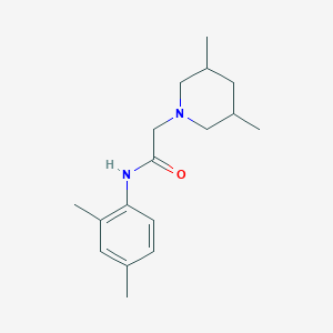 N-(2,4-dimethylphenyl)-2-(3,5-dimethylpiperidin-1-yl)acetamide