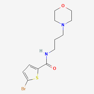 5-bromo-N-[3-(morpholin-4-yl)propyl]thiophene-2-carboxamide