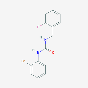 N-(2-bromophenyl)-N'-(2-fluorobenzyl)urea