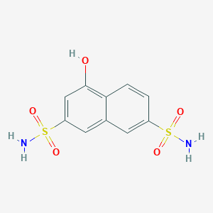 4-Hydroxynaphthalene-2,7-disulfonamide