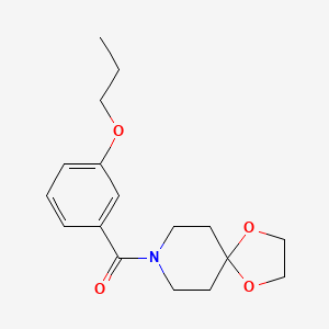 8-(3-propoxybenzoyl)-1,4-dioxa-8-azaspiro[4.5]decane