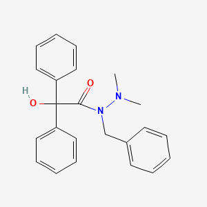 N-benzyl-2-hydroxy-N',N'-dimethyl-2,2-diphenylacetohydrazide