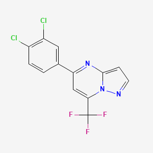 5-(3,4-dichlorophenyl)-7-(trifluoromethyl)pyrazolo[1,5-a]pyrimidine