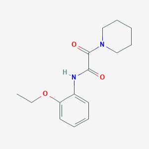 N-(2-ethoxyphenyl)-2-oxo-2-piperidin-1-ylacetamide