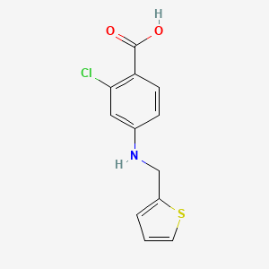 2-chloro-4-[(2-thienylmethyl)amino]benzoic acid