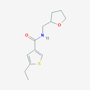 5-ETHYL-N-[(OXOLAN-2-YL)METHYL]THIOPHENE-3-CARBOXAMIDE