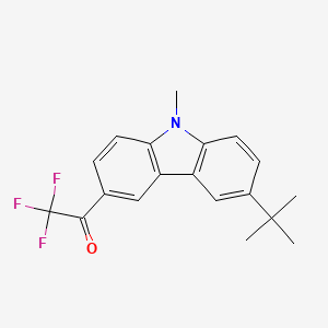 1-(6-tert-butyl-9-methyl-9H-carbazol-3-yl)-2,2,2-trifluoroethanone