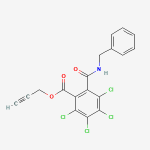 2-propyn-1-yl 2-[(benzylamino)carbonyl]-3,4,5,6-tetrachlorobenzoate