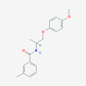 N-[2-(4-methoxyphenoxy)-1-methylethyl]-3-methylbenzamide