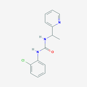 1-(2-Chlorophenyl)-3-[1-(pyridin-2-yl)ethyl]urea