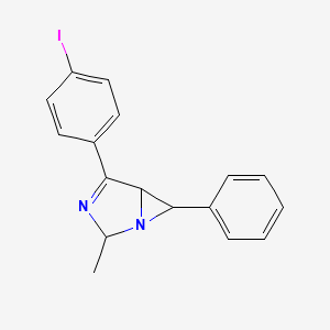 4-(4-iodophenyl)-2-methyl-6-phenyl-1,3-diazabicyclo[3.1.0]hex-3-ene