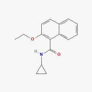 N-cyclopropyl-2-ethoxynaphthalene-1-carboxamide