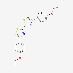 4,4'-bis(4-ethoxyphenyl)-2,2'-bi-1,3-thiazole