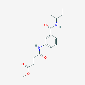 methyl 4-({3-[(sec-butylamino)carbonyl]phenyl}amino)-4-oxobutanoate