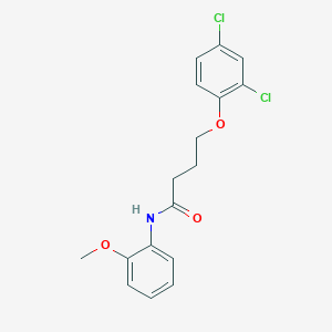 4-(2,4-dichlorophenoxy)-N-(2-methoxyphenyl)butanamide