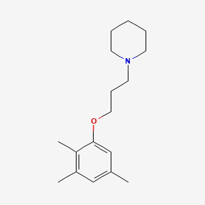 molecular formula C17H27NO B4803299 1-[3-(2,3,5-trimethylphenoxy)propyl]piperidine 