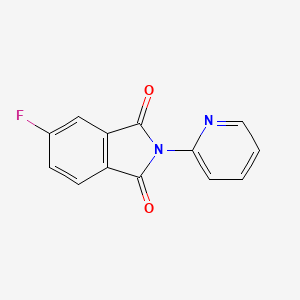 5-Fluoro-2-pyridin-2-ylisoindole-1,3-dione