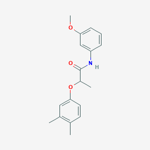 2-(3,4-dimethylphenoxy)-N-(3-methoxyphenyl)propanamide