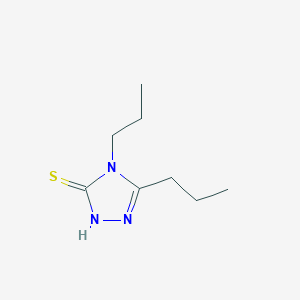 4,5-dipropyl-4H-1,2,4-triazole-3-thiol