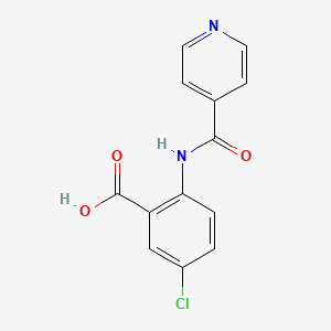 5-chloro-2-(isonicotinoylamino)benzoic acid