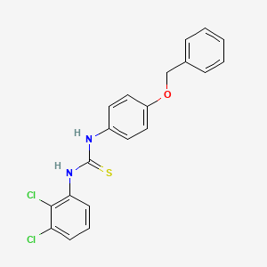 N-[4-(benzyloxy)phenyl]-N'-(2,3-dichlorophenyl)thiourea