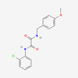 N-(2-chlorophenyl)-N'-(4-methoxybenzyl)ethanediamide