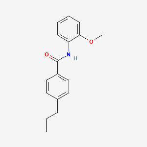 N-(2-methoxyphenyl)-4-propylbenzamide