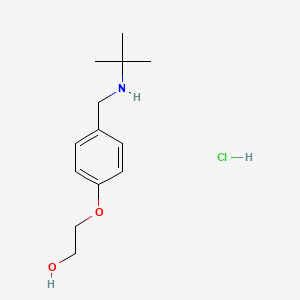 2-{4-[(tert-butylamino)methyl]phenoxy}ethanol hydrochloride