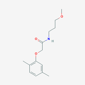 molecular formula C14H21NO3 B4805237 2-(2,5-dimethylphenoxy)-N-(3-methoxypropyl)acetamide 