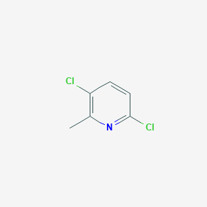 molecular formula C6H5Cl2N B048054 3,6-二氯-2-甲基吡啶 CAS No. 123280-64-8