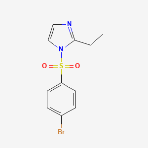 1-(4-bromobenzenesulfonyl)-2-ethyl-1H-imidazole