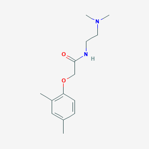 N-[2-(dimethylamino)ethyl]-2-(2,4-dimethylphenoxy)acetamide