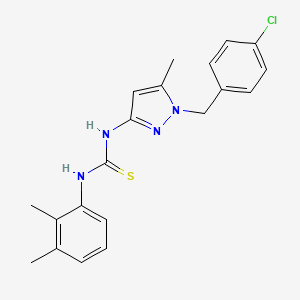 N-[1-(4-chlorobenzyl)-5-methyl-1H-pyrazol-3-yl]-N'-(2,3-dimethylphenyl)thiourea