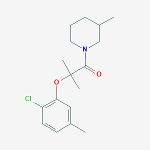 1-[2-(2-chloro-5-methylphenoxy)-2-methylpropanoyl]-3-methylpiperidine