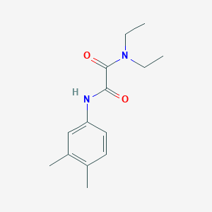 N-(3,4-dimethylphenyl)-N',N'-diethyloxamide