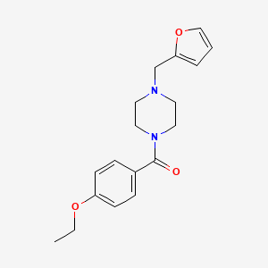 1-(4-ethoxybenzoyl)-4-(2-furylmethyl)piperazine