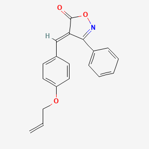 4-[4-(allyloxy)benzylidene]-3-phenyl-5(4H)-isoxazolone