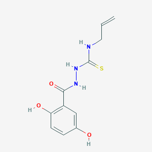 N-allyl-2-(2,5-dihydroxybenzoyl)hydrazinecarbothioamide