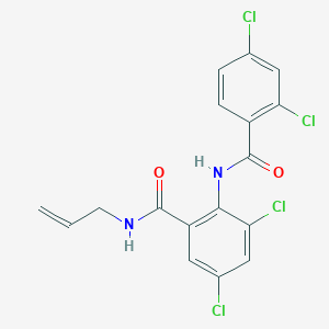 N-allyl-3,5-dichloro-2-[(2,4-dichlorobenzoyl)amino]benzamide