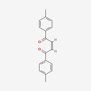 molecular formula C18H16O2 B4806766 1,4-bis(4-methylphenyl)-2-butene-1,4-dione 