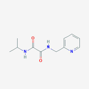 N-(propan-2-yl)-N'-(pyridin-2-ylmethyl)ethanediamide