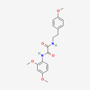 N-(2,4-dimethoxyphenyl)-N'-[2-(4-methoxyphenyl)ethyl]ethanediamide