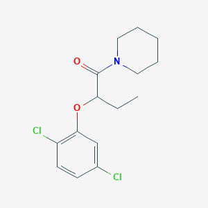 1-[2-(2,5-dichlorophenoxy)butanoyl]piperidine